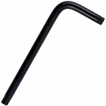 TORX KEY T30 L-WRENCH 28X80MM CRV BLACK FINISH STD LENGTH