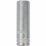 SOCKET 10MM 1/4' DR DEEP SOCKET CRV 12 POINT