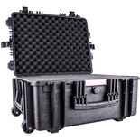 HARD CASE 630X485X310MM OD WITH FOAM BLACK WATER & DUST PROOF 544025
