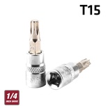 FIXMAN 1/4' DR.BIT SOCKET TORX T15