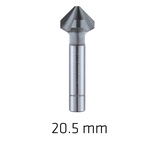 HSS-ECO5 COUNTERSINK 90  20.5 DIN 335 SHAPE C ALUNIT COATED