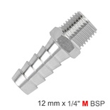 HOSETAILS 1/4&#039; M X12MM BULK