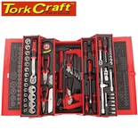 TRADESMAN CANTILEVER TOOL BOX 88PC 5 X TRAY 468X200X203MM