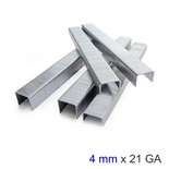 STAPLES 4MM 21 GAUGE 10000 PER BOX