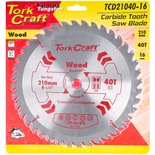 BLADE TCT 210  X 40T 16MM GENERAL PURPOSE COMBINATION