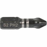 IMPACT PHIL.2 X 25MM INSERT BIT 15PC TIC TAC CASE PH2