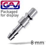 QUICK COUPLER/INSERTS ARO 8MM 2 PACKAGED