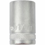 SOCKET 17MM X 23.8MM 1/2' DRIVE CRV 12 POINT