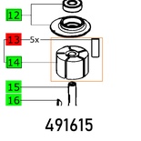 ROTOR BLADE LEX 2 185-7 ET-BG 5X