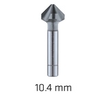 HSS-ECO5 COUNTERSINK 90  10.4 DIN 335 SHAPE C ALUNIT COATED