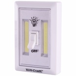 LIGHT SWITCH LED 200LM USE 3XAAA BAT TORK CRAFT