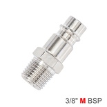 CONNECTOR GERMAN 3/8' MALE BULK