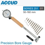 PRECISION DIAL BORE GAUGE 50-160MM 0.007MM ACC. 0.001MM GRAD.