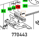 CH. HEAD SCREW DIN 84-M6X16-4.8
