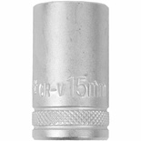 SOCKET 15MM X 21.8MM 1/2' DRIVE CRV 12 POINT
