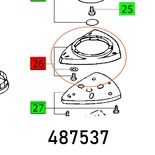 BASE PLATE DX93 E KOMPL.