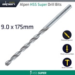 HSS DRILL BIT LONG 9 X 175MM BULK