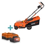 Dual Power - 40V Cordless Lawnmower Brushless - 370mm Combo
