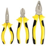 PLIER 3PC KIT COMB SIDE LONG NOSE PLIER SET