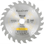 BLADE CONTRACTOR 165 X 24T 20/16 CIRCULAR SAW TCT