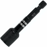 IMPACT NUTSETTER 3/8'X 65MM MAGNETIC CARDED