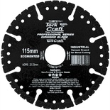 DIAMOND BLADE SEG.115 x 22.23MM VACUUM BRAZED  FOR METAL CUTTING