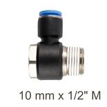 SWIVEL ELBOW PU 10MM X 1/2' M