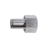 METAL PU FITTING STRAIGHT 10MM 1/2' F