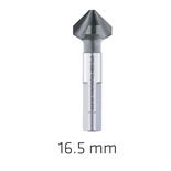 HSS-ECO5 COUNTERSINK 90  16.5 DIN 335 SHAPEC 3-SURFACE SHANK