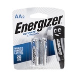ENERGIZER ULTIMATE LITHIUM:  AA - 2 PACK (MOQ6)