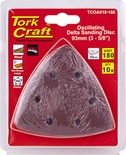 OSCILLATING SANDPAPER A/O 93MM 10PC DELTA SHAPE 180GRIT