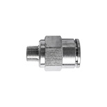 METAL PU FITTING STRAIGHT 12MM X 1/8' M