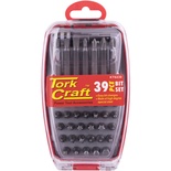 SCREWDRIVER BIT SET 39PC 25MM 50MM BITS WITH QUICK RELEASE BIT HOLDER
