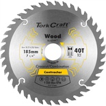 BLADE CONTRACTOR 185 X 40T 30/20/16/1 CIRCULAR SAW TCT