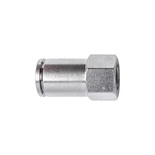 METAL PU FITTING STRAIGHT 10MM 1/8' F