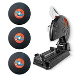 CUT-OFF SAW 2700W 355MM C/W 3 X 350MM ABR CUT. DISC TCCS0355 ABR350S