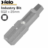 FELO SQUARE SQ2 X 25MM INSERT BIT