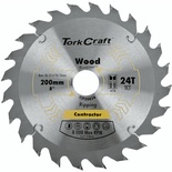 BLADE CONTRACTOR 200 X 24T 30/1/20/16 CIRCULAR SAW TCT