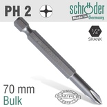 PHIL.NO.2 70MM POWER BIT BULK