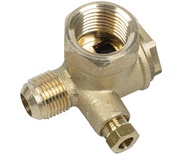NON-RETURN VALVE 1/2F - 3/8M NBR