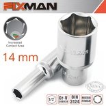 FIXMAN 1/2' DR DEEP SOCKET 14MM