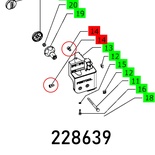 CH. HEAD SCREW DIN 912-M8X14-8.8