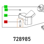 THREADED BOLT M6X40.5