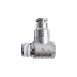 METAL SWIV. ELBOW 4MM X 1/8' M