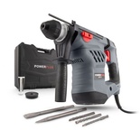 Power Plus - 1600w Hammer Drill + Box Set - Grey