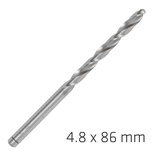ALPEN PRO HSS 4.8MM DRILL DIN 338 RN 135 SPLIT POINT PLASTIC WALLET  (