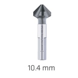 HSS-ECO5 COUNTERSINK 90  10.4 DIN 335 SHAPEC 3-SURFACE SHANK