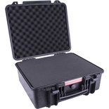 HARD CASE 462X435X225MM OD WITH FOAM BLACK WATER & DUST PROOF