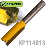 STRAIGHT BIT 3/8'(9.5MM) X 1'(25.4MM) CUT 2 FLUTE WITH BOTTOM CUT 1/4'