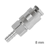 QUICK COUPLER UNIVERSAL 8MM HOSETAIL